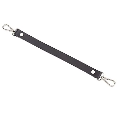 WADORN Cowhide Leather Purse Handle Strap, 13inch Leather Short Handbag Handl...