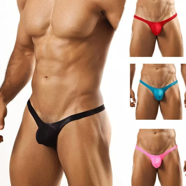 Herren Sexy Briefs Unterwäsche Tanga G-String Unterhose Slips Jockstrap