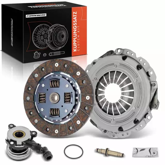 Clutch Kit (Cover+Plate+CSC) for Opel Vauxhall Astra G H J Meriva A 1.6 1.8