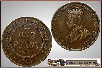 Penny 1915  ....  aVF/VF
