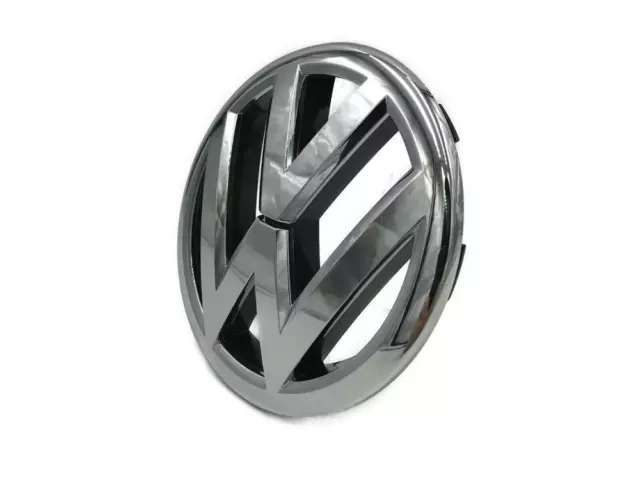 VW-Emblem 5M0853630D ULM für Heckklappe, chrom/schwarz