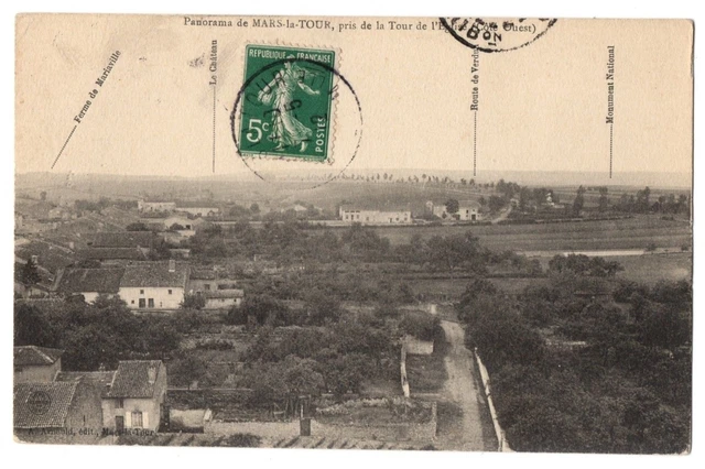 CPA 54 - MARS LA TOWER (Meurthe and Moselle) Panorama taken from the Church Tower
