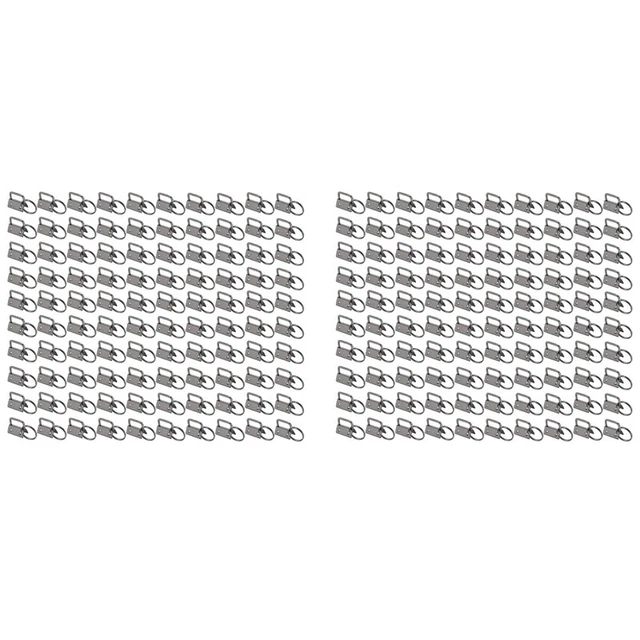 200 PIEZAS Hardware de pulsera, 1 pulgada Llavero Hardware para llavero, Llavero X6D1