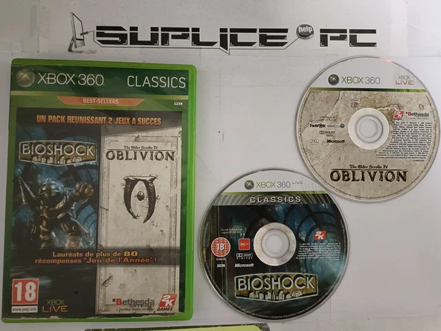 Pack Spécial Fallout 3 & Oblivion - Xbox 360 PAL FR - Édition Collector En Très Bon état