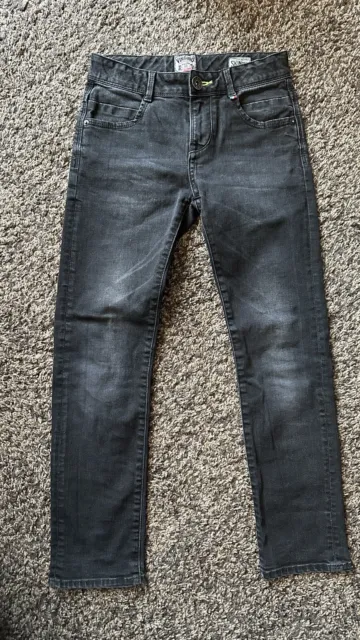 Vingino Skinny Jeans * Armand * Gr. 10/140 * schwarz * used look * WoW *