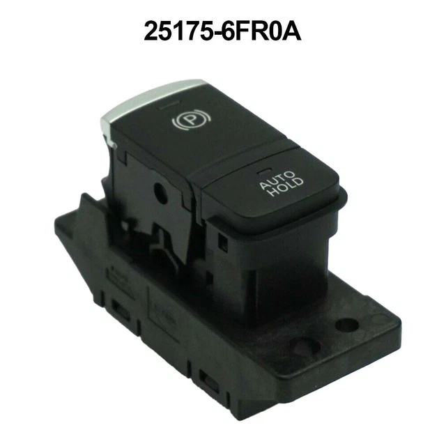 ÉLECTRIQUE MAIN FREIN Interrupteur 25175-6FR0A Neuf Noir Plastique Plug ...