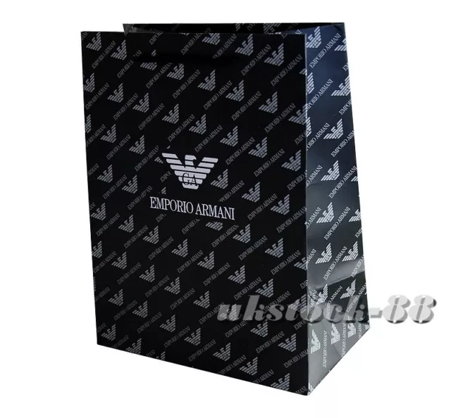 ARMANI GIFT BAG BRAND NEW EMPORIO ARMANI PAPER GIFT BAG SIZE