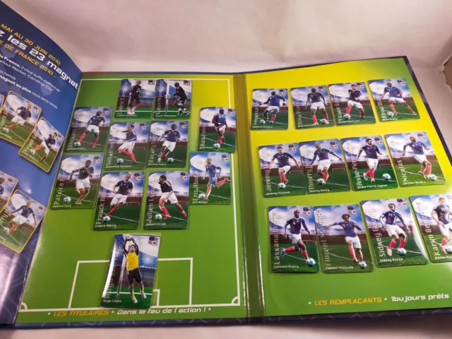 sympa  foot / football  album magnet carrefour 2010   France   ( panini ) 1