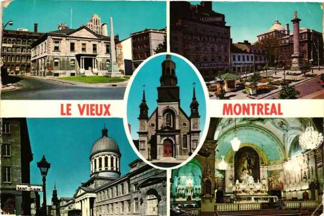 Vintage Postcard 4x6- MONTREAL, QUEBEC, CANADA 1960-80s