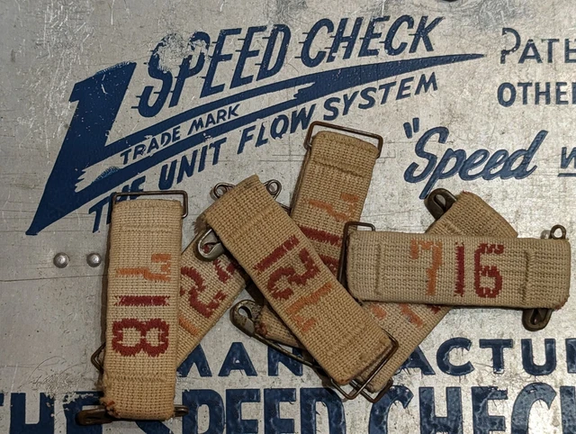 Vintage Laundromat / Dry Cleaning Unit Flow System / Advertising "Speed Check"