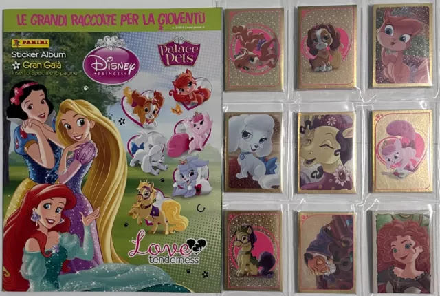 Panini Disney Princess Palace Pets 2015 Album Vuoto + Set Completo 240 Figurine