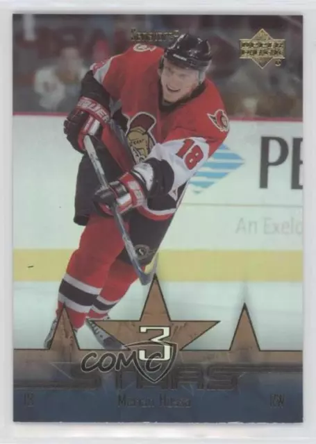 2003-04 Upper Deck Three Stars Marian Hossa #TS2 HOF