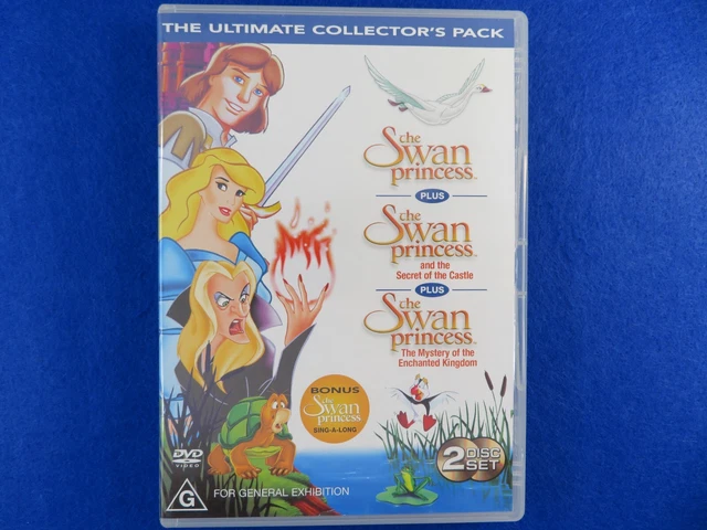 THE SWAN PRINCESS Movie Set DVD Region Fast Postage