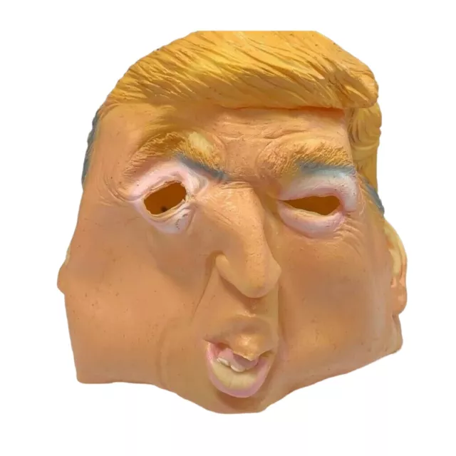 DONALD TRUMP MASK American USA President Politician Latex Halloween Fancy Dress