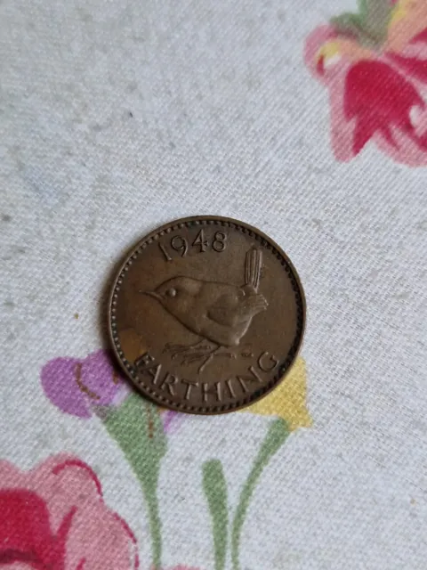 1948 Farthing Coin