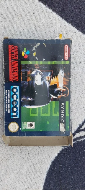 Syndicate Snes Fra, Boite Vide