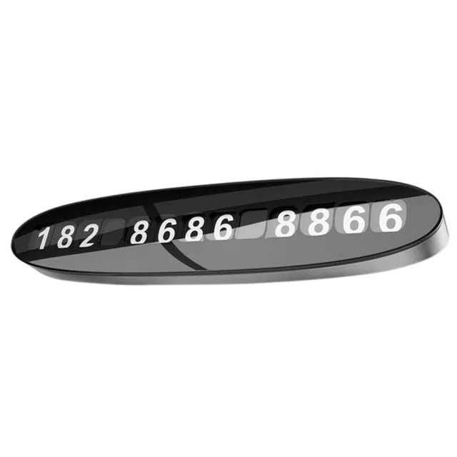 Car Number Card Plate Parking Auto Temporary Cards Personality