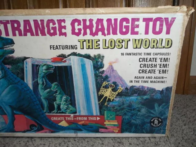 vintage strange change machine The Lost World time machine 1967 by Mattel