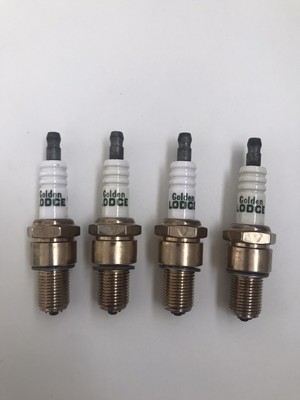 Lodge CANDELA GOLDEN LODGE 25HL per ALFA ROMEO vintage NUOVE ed ORIGINALI 