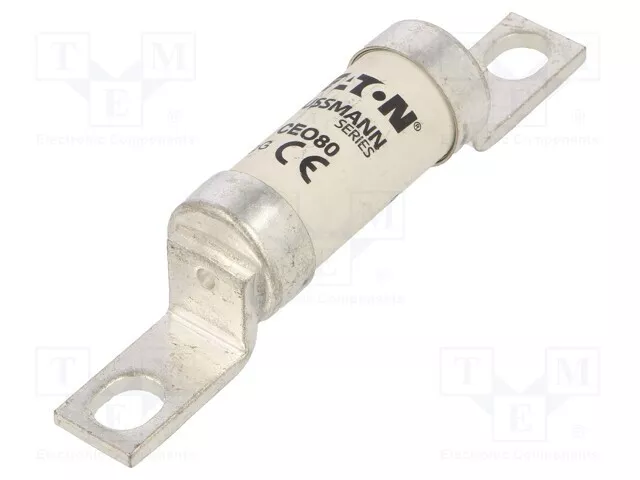 80A Céramique, Industrie 500VAC Gg , Gl Sécurité : Schmelz
