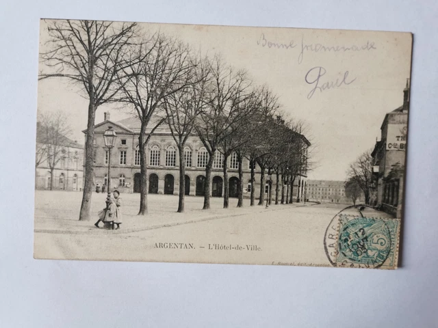 CPA 61 ARGENTAN - L'Hôtel-de-Ville