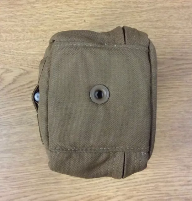 Genuine Modular Tactical Taylor Coyote Brown Zippered Utility Pouch Usgi Molle 3