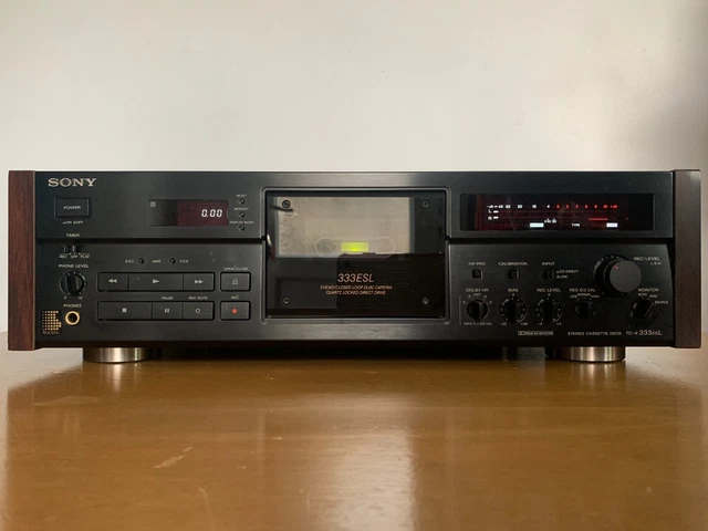 ジャンク】SONY TC-K333ESL STEREO CASSETTE DECK