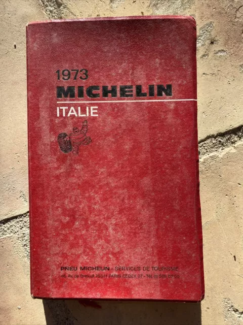 Guide Michelin Italie 1973 = Très bel état