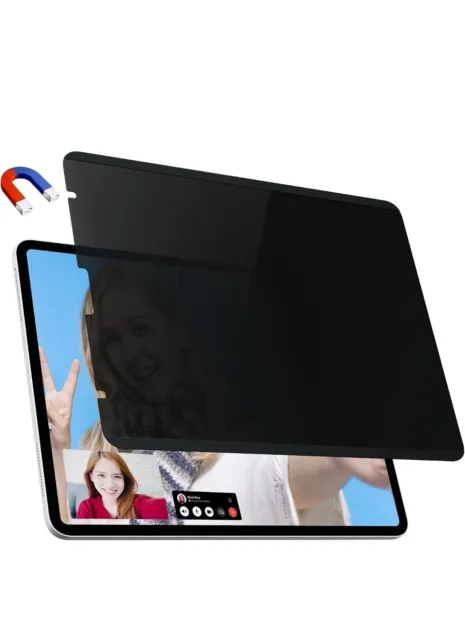 Magnetic Privacy Screen Protector for iPad Air 5/4th Gen 10.9 inch 2022-2020