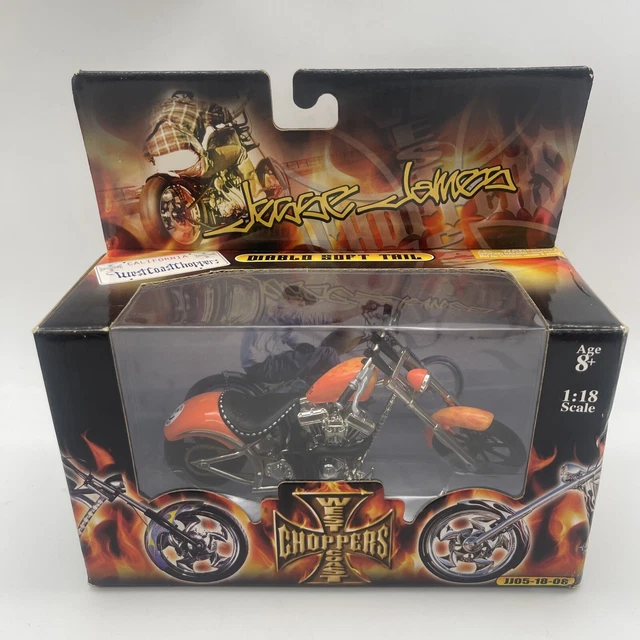 West Coast Choppers Jesse James Diablo Soft Tail 1/18
