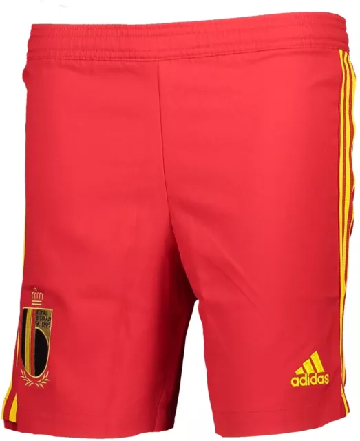 Adidas Belgium Shorts [ Size M/L/XL ] Men's Home Red New & Original Package
