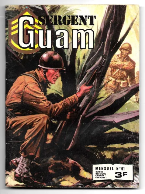 Sergent Guam N° 91 ( Bd Petit Format Bimensuel Imperia Annee 1980 )