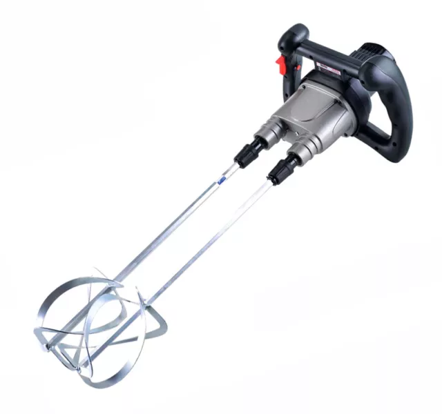 Electric Paint Liquid Mixer Variable Speed Coating, Paint, Cement Agitator 220V