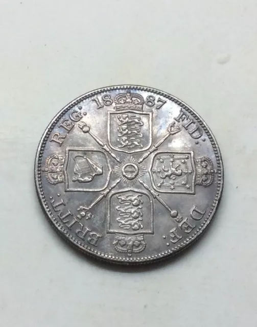 1887 Double Florin