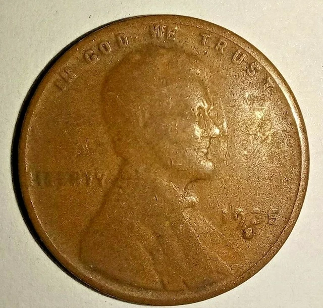 1935 S Usa Lincoln Head Penny - Small Cent - Us One Cent Coin - Wheat 1935-S