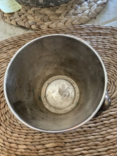 Small Silver plate Bucket 2