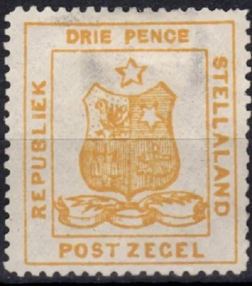 Stellaland ( Bechuanaland) 1884 3d Orange SG2