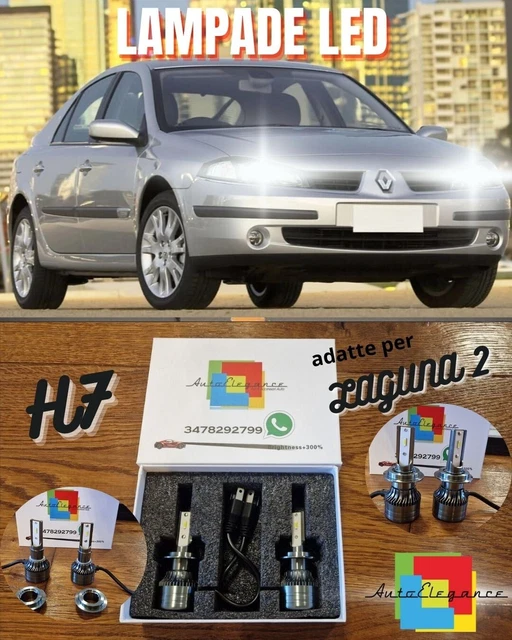 Pack LED RENAULT LAGUNA II (BG0/1_) 2.0 16V IDE (BG0N) (2001 à 2007) – Pack Complet