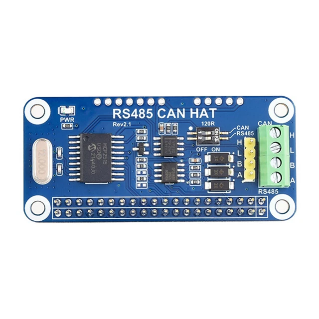 RS485 CAN HAT RS485 SPI CAN Bus Module for Raspberry Pi Series Boards ...