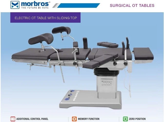 ELECTRIC OT TABLE OPERATION THEATER TABLE WITH SLIDING TOP 1204 Advance model kw