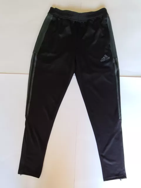 Adidas Tiro 21 Men’s Soccer Black Gray Athletic Bottoms Jogger Track Pant  #490 