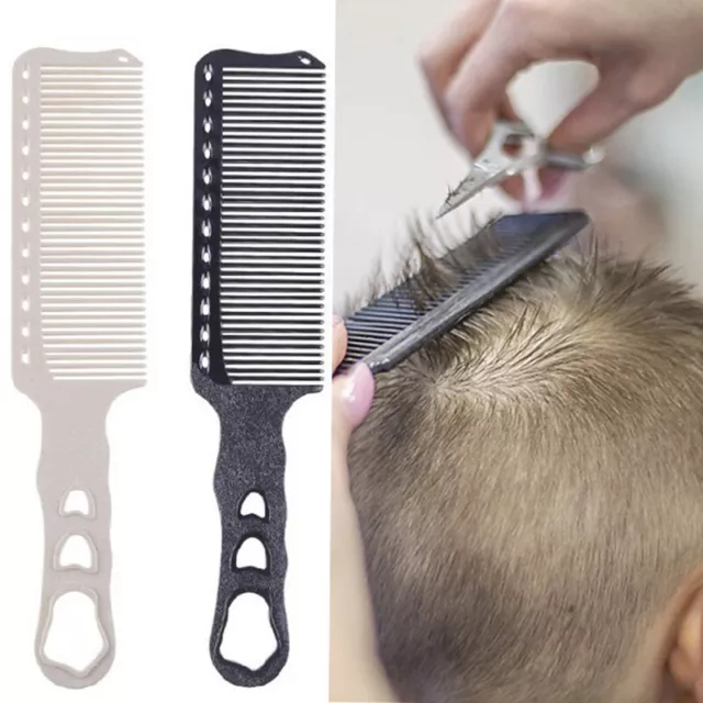 1Pc Cutting Flat Comb Hair Hairdressing Barbers Salon Professional Hair Styl-wf