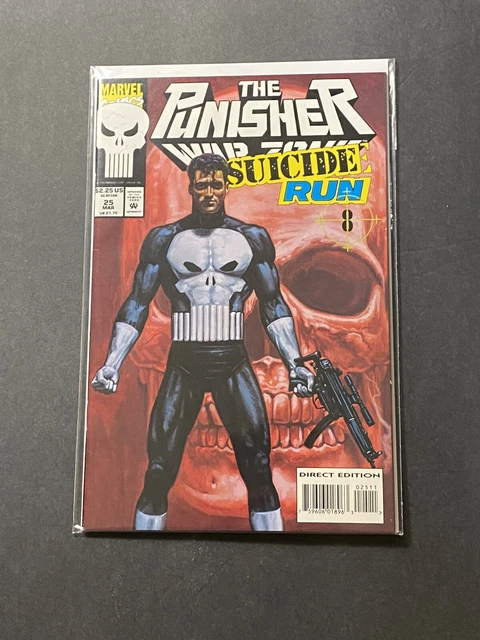 Marvel Comic Book ( VOL. 1 ) The Punisher War Zone #25