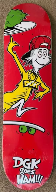 DGK Goes Ham 7.90 Skateboard Deck RARE NIS