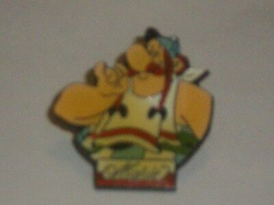 tete d obelix ASTERIX pins couleur TOTAL  ///  reglement par cheque 