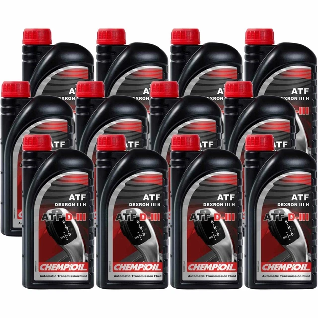 12x 1L CHEMPIOIL Huile de Transmission Automatique Ch Atf D-Iii Allison C4 Tes