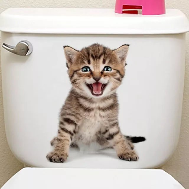 Cat Dog Wallpaper Stickers Realistic Animal Sticker Living Room DIY Decorations