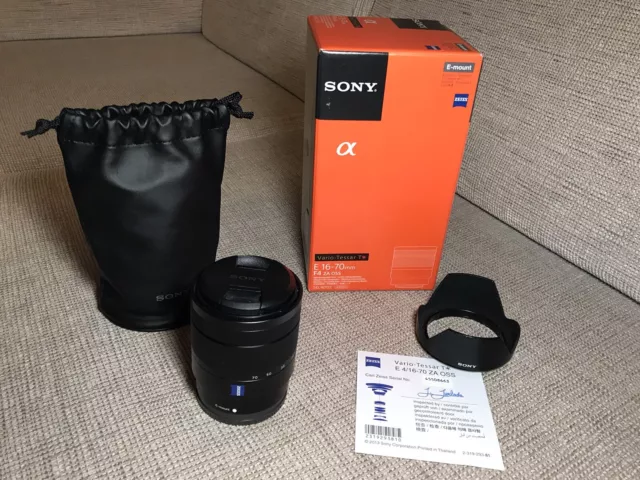 Sony Carl Zeiss Vario-Tessar T SEL1670Z 16-70 mm F/4,0 ZA OSS (geprüft)