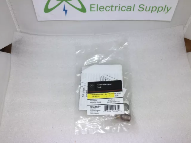 GE General Electric TCAL25 Lug Kit Circuit Breaker 100-225 amp