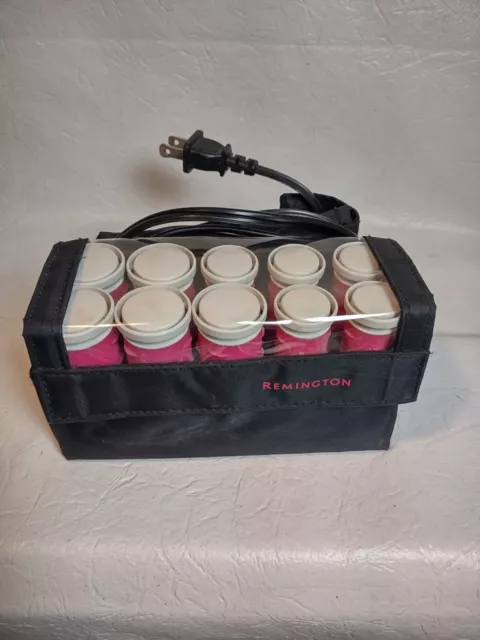 Remington Express Set 10 Instant Heated Rollers Curlers Travel H 1012N Pageant